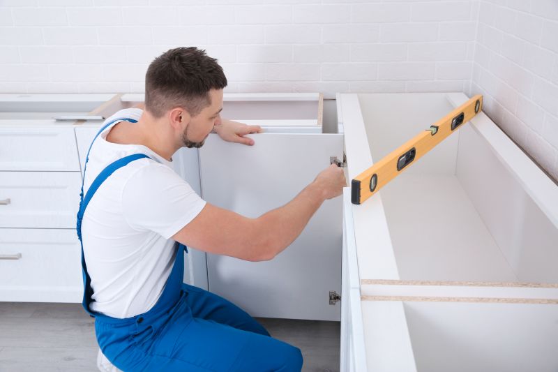 Cabinet Pull Installation