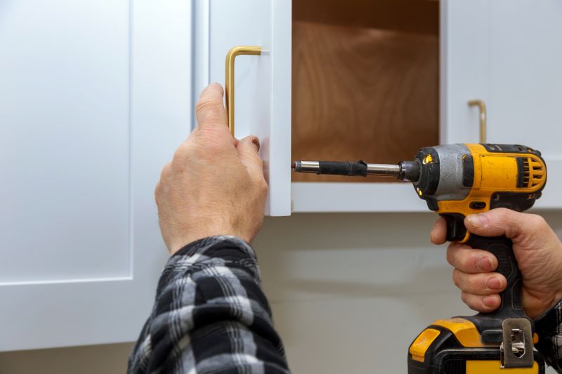 Cabinet Pull Installation