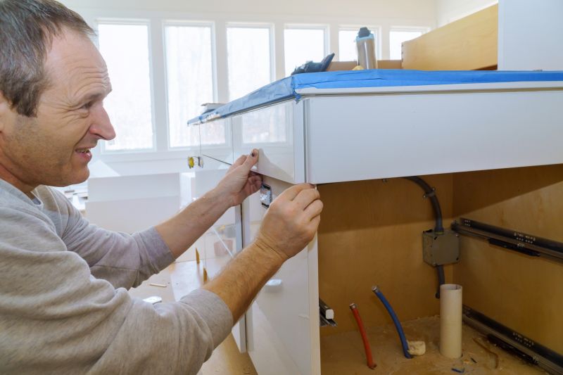 Interior with Newly Installed Pulls