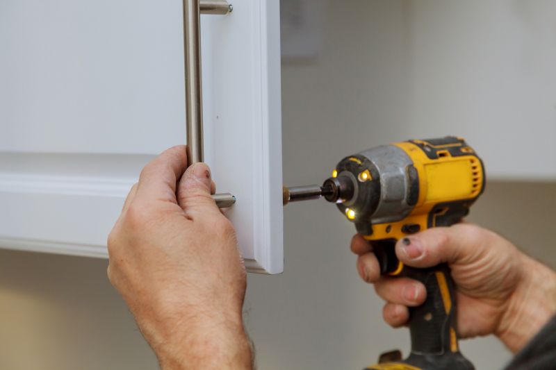 Cabinet Pull Installation