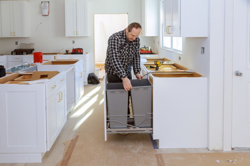 Cabinet Pull Installation
